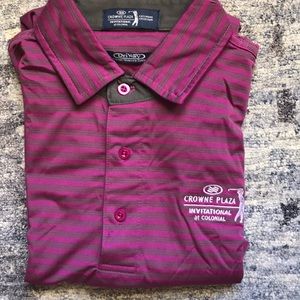 Men’s S PGA Colonial golf tournament golf shirt